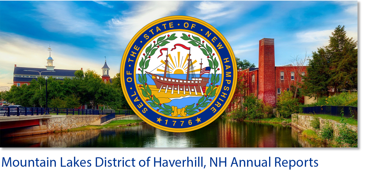 Mountain Lakes District of Haverhill, NH Annual Reports