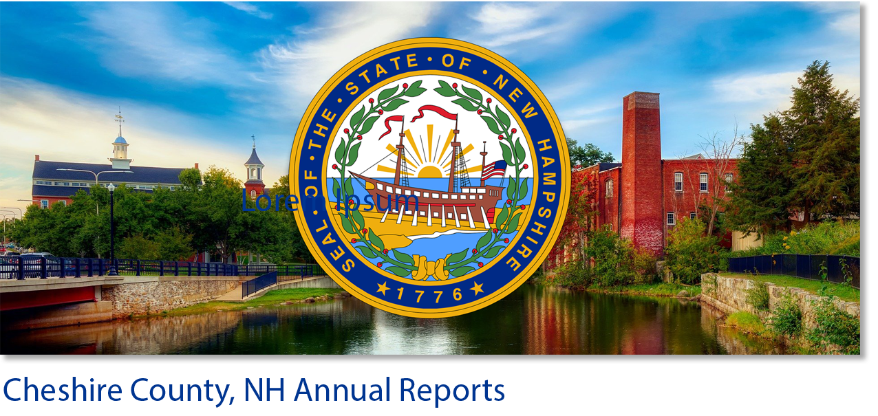 Cheshire County, NH Annual Reports
