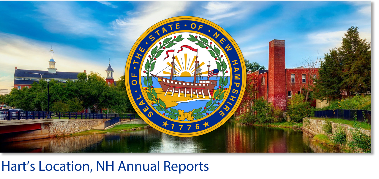 Hart's Location, NH Annual Reports