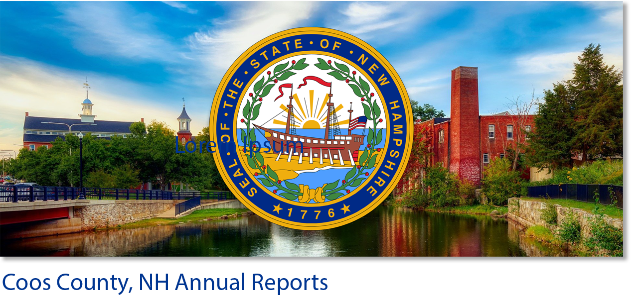 Coos County, NH Annual Reports