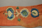 Stockings, pre-1750, detail of embroidery by Irma G. Bowen Historic Clothing Collection