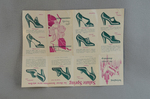 Shoe brochure, 1938, side 1 by Irma G. Bowen Historic Clothing Collection