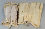 Pink silk corset, 1890-1905, interior view by Irma G. Bowen Historic Clothing Collection