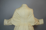 Duster, cream silk with dolman sleeves, 1880s, view with extended arms by Irma G. Bowen Historic Clothing Collection