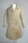 Men’s dressing gown, 1860s, front view by Irma G. Bowen Historic Clothing Collection