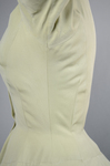 Shirtdress, Anne Fogarty pale green faille, 1954, detail of sleeve structure