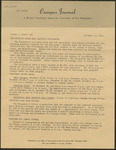Campus Journal Vol. 1, No. 13, December 1962