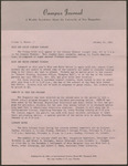 Campus Journal Vol. 1, No. 17, January 1963