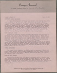 Campus Journal Vol. 1, No. 23, March 1963
