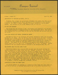 Campus Journal Vol. 1, No. 29, April 1963