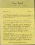 Campus Journal Vol. 1, No. 30, May 1963