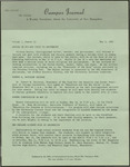 Campus Journal Vol. 1, No. 31, May 1963