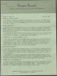 Campus Journal Vol. 1, No. 32, May 1963