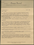 Campus Journal Vol. 1, No. 35, June 1963