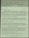 Campus Journal Vol. 1, No. 37, June 1963