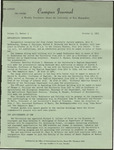 Campus Journal Vol. 2, No. 3, October 1963