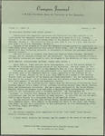 Campus Journal Vol. 2, No. 16, January 1964
