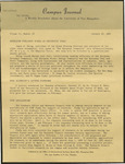 Campus Journal Vol. 2, No. 18, January 1964