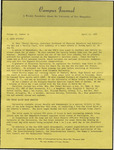 Campus Journal Vol. 2, No. 32, April 1964