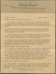Campus Journal Vol. 3, No. 4, October 1964