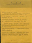 Campus Journal Vol. 3, No. 7, October 1964