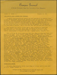 Campus Journal Vol. 3, No. 12, November 1964