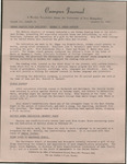 Campus Journal Vol. 3, No. 19, January 1965
