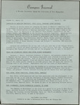 Campus Journal Vol. 3, No. 29, March 1965