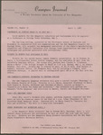 Campus Journal Vol. 3, No. 30, April 1965