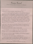 Campus Journal Vol. 3, No. 32, April 1965