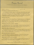 Campus Journal Vol. 3, No. 33, April 1965