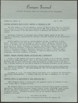 Campus Journal Vol. 3, No. 35, May 1965