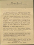 Campus Journal Vol. 3, No. 36, May 1965
