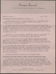 Campus Journal Vol. 3, No. 37, May 1965