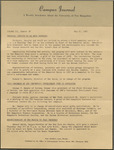 Campus Journal Vol. 3, No. 38, May 1965