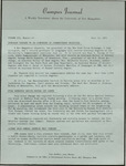Campus Journal Vol. 3, No. 40, June 1965