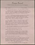 Campus Journal Vol. 4, No. 5, October 1965