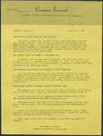 Campus Journal Vol. 4, No. 15, December 1965