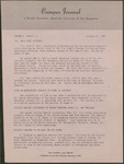 Campus Journal Vol. 4, No. 19, January 1966