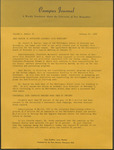 Campus Journal Vol. 4, No. 20, January 1966