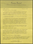 Campus Journal Vol. 4, No. 23, February 1966