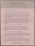 Campus Journal Vol. 4, No. 25, March 1966
