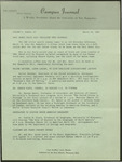 Campus Journal Vol. 4, No. 26, March 1966