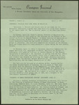 Campus Journal Vol. 4, No. 30, April 1966