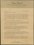 Campus Journal Vol. 4, No. 33, April 1966
