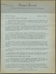 Campus Journal Vol. 5, No. 8, November 1966