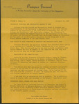Campus Journal Vol. 5, No. 14, December 1966
