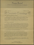 Campus Journal Vol. 5, No. 15, December 1966