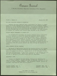 Campus Journal Vol. 5, No. 20, January 1967