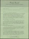 Campus Journal Vol. 5, No. 28, March 1967